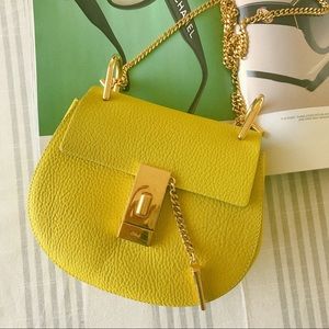 Chloe Drew Mini Lambskin Shoulder Bag